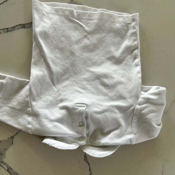 Classy Couture White Long Sleeve Top - 24 Months - Picture 4 of 4